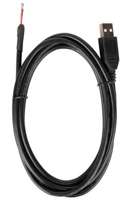 Faller H0 - 180731 - USB 2.0-Kabel, Typ A-Stecker an offenes Ende, 2 m - Artikelbild