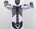 Morphsuit Skelett white - größe XL - Artikelbild