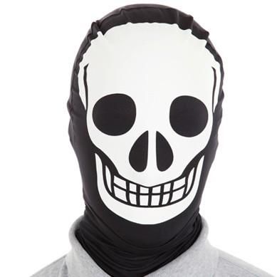 Skelett Morphmaske - Artikelbild